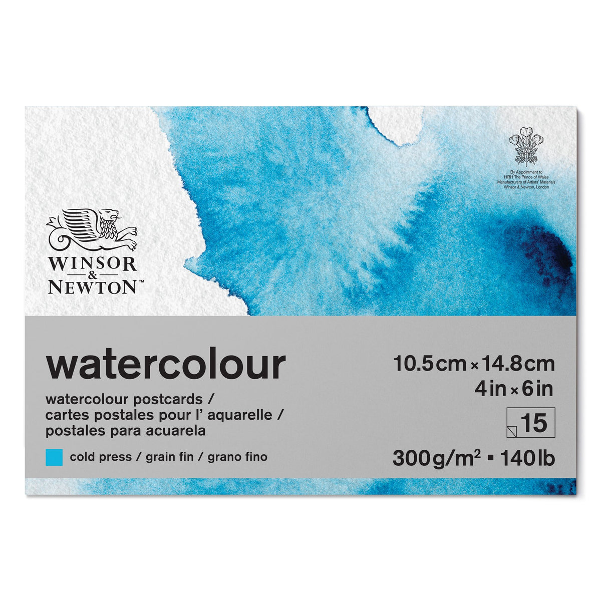 Winsor &amp; Newton Watercolour Gummed Pads - 140lb/300gsm