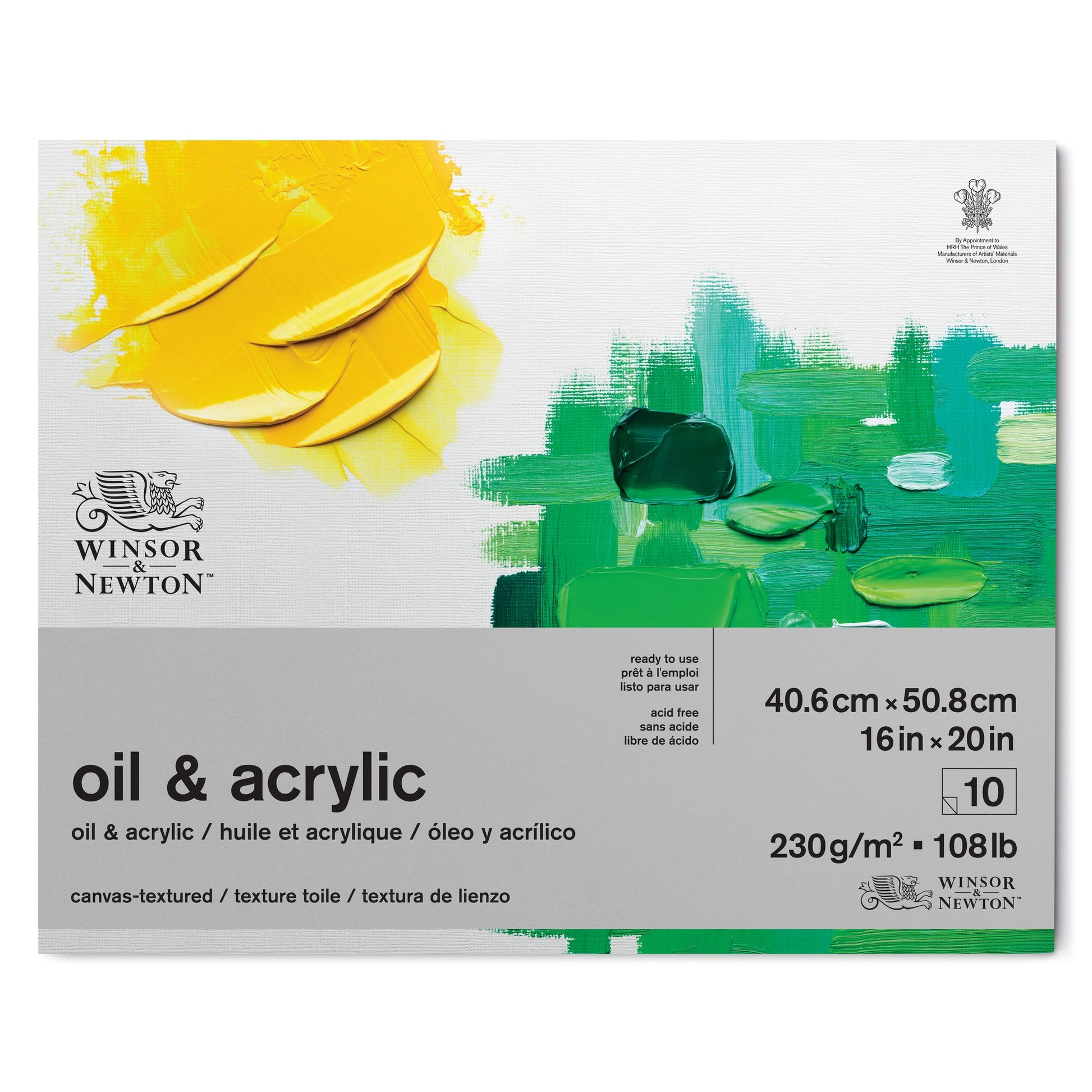 Winsor & Newton Oil & Acrylic Pads - 16 x 20 inches