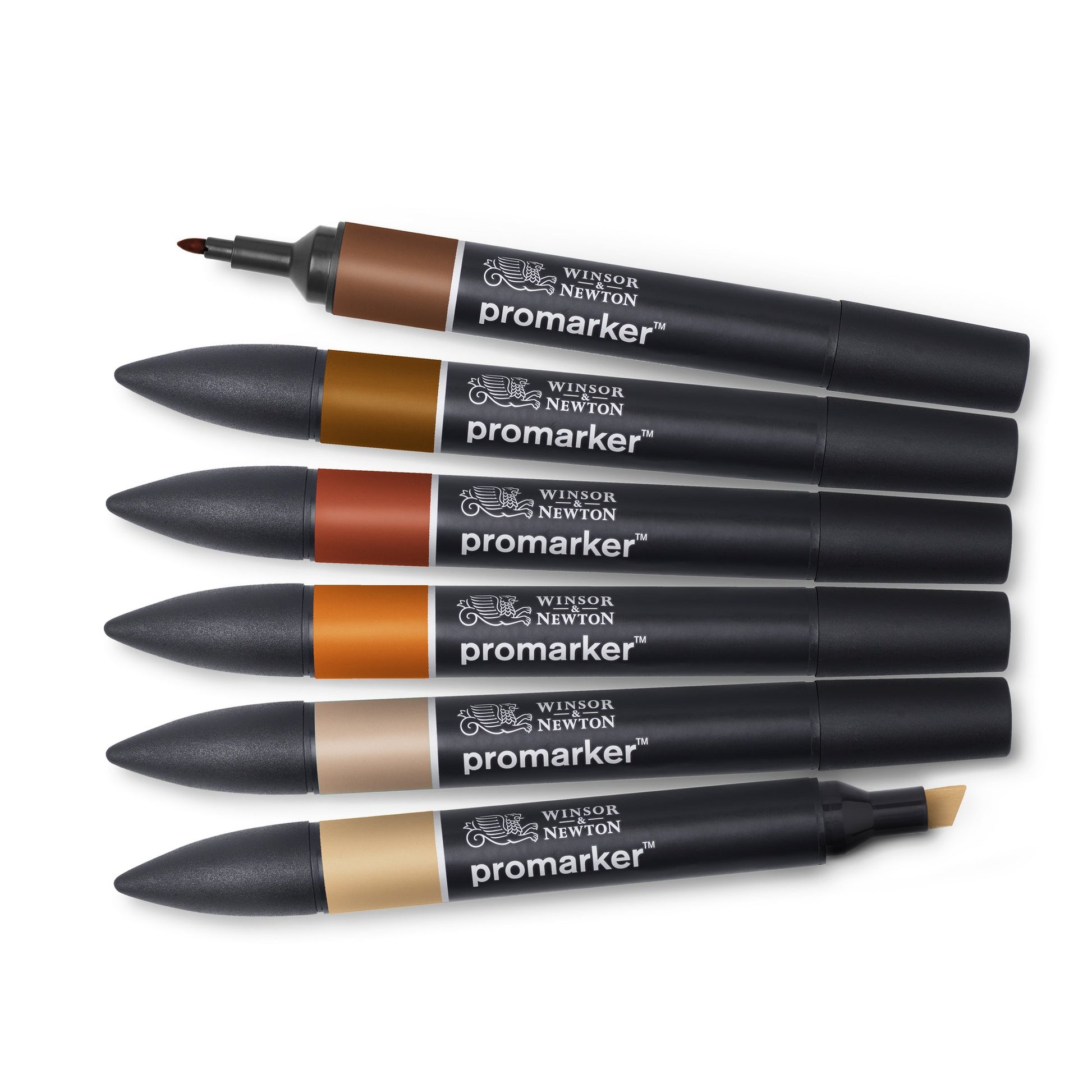Winsor & Newton Promarker 6 Set Skin Tones (Set 2)