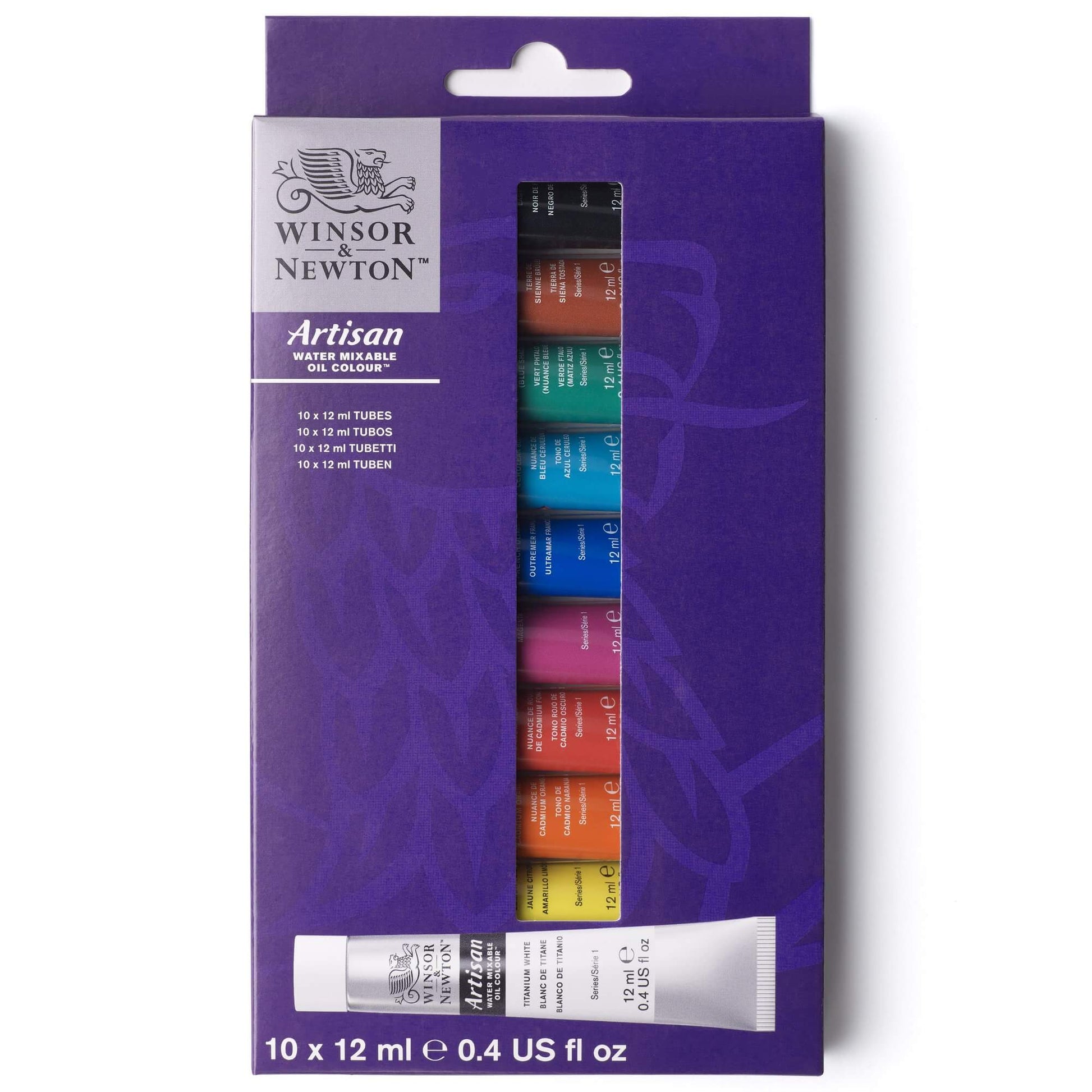 Winsor & Newton Artisan Oil Colours - Set of 10 x 12ml