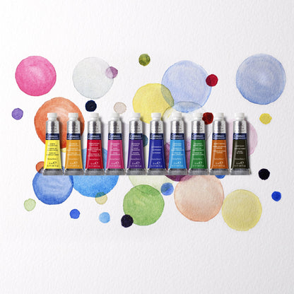 Winsor & Newton Cotman Watercolours - Set of 10 x 5ml Tubes