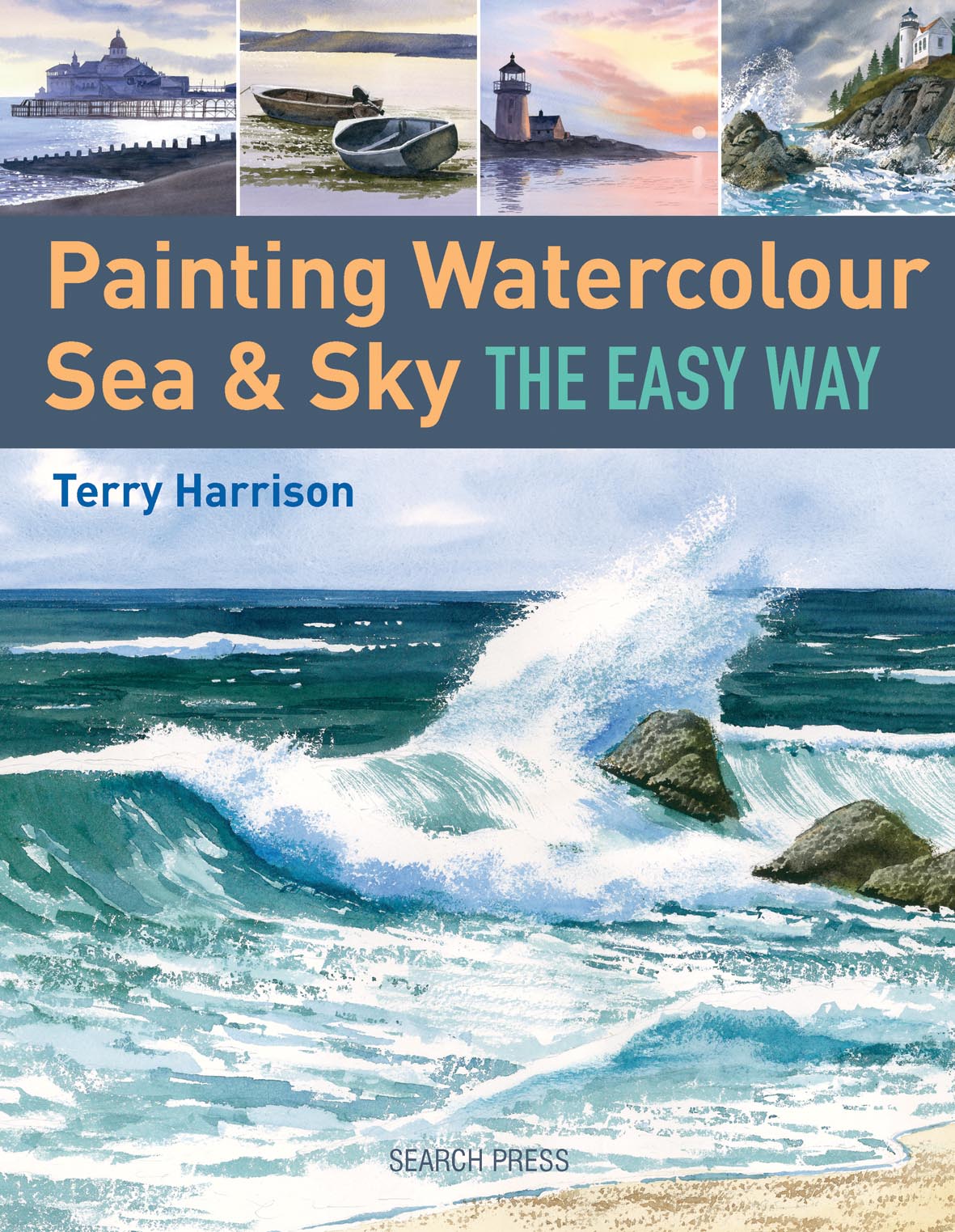 Painting Watercolour Sea &amp; Sky the Easy Way