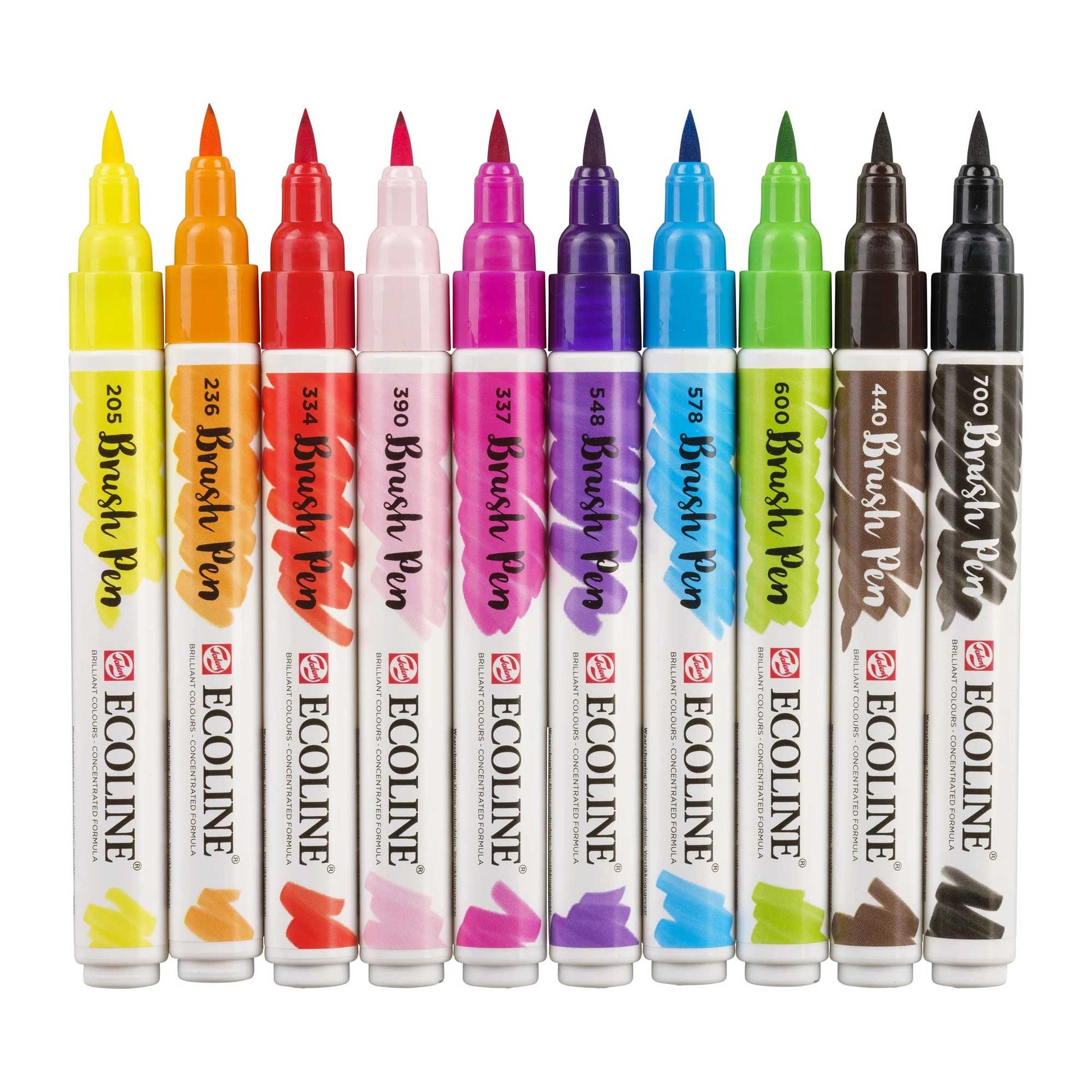 Royal Talens Ecoline Brush Pen - Bright Set