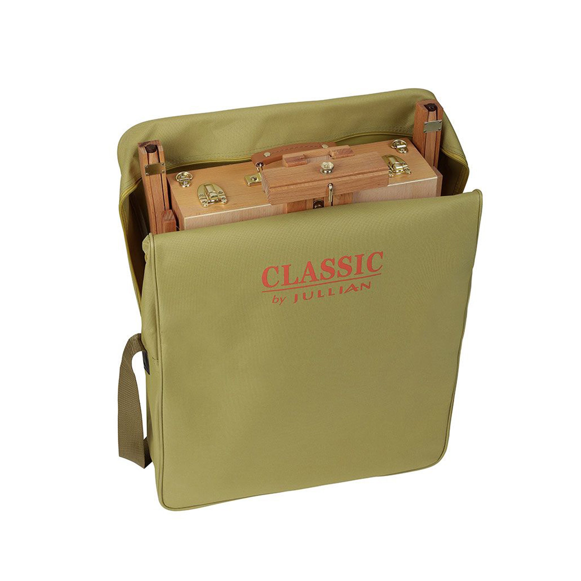 Jullian : Full Classic French Easel : Beechwood : With Carrying Bag -  Jullian - Brands