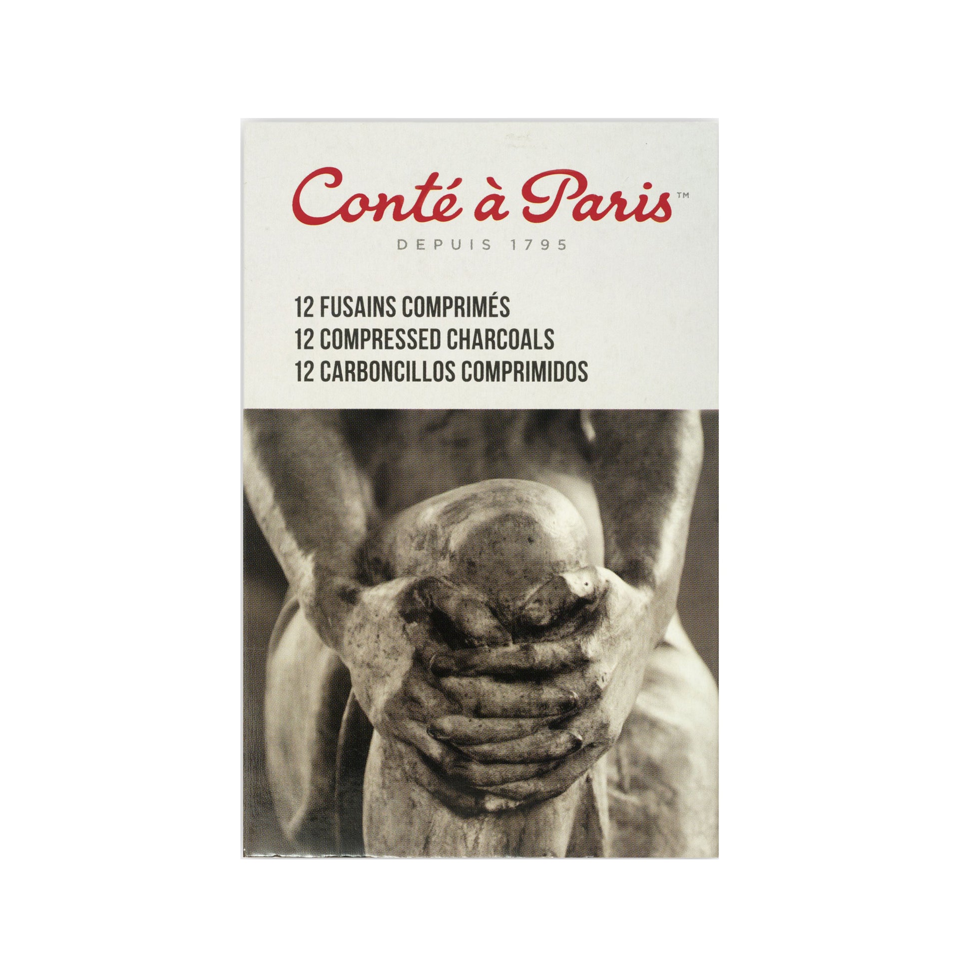 Conté à Compressed Sticks Set 12