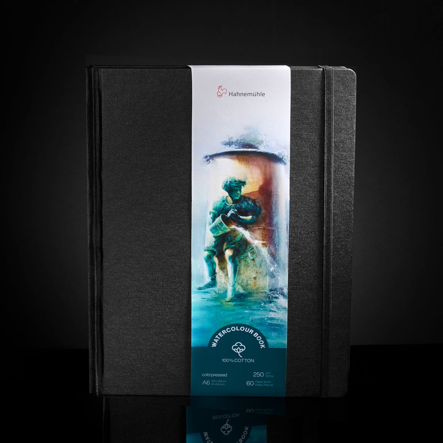 Hahnemühle Watercolour Book - 100% Cotton - A6, Portrait