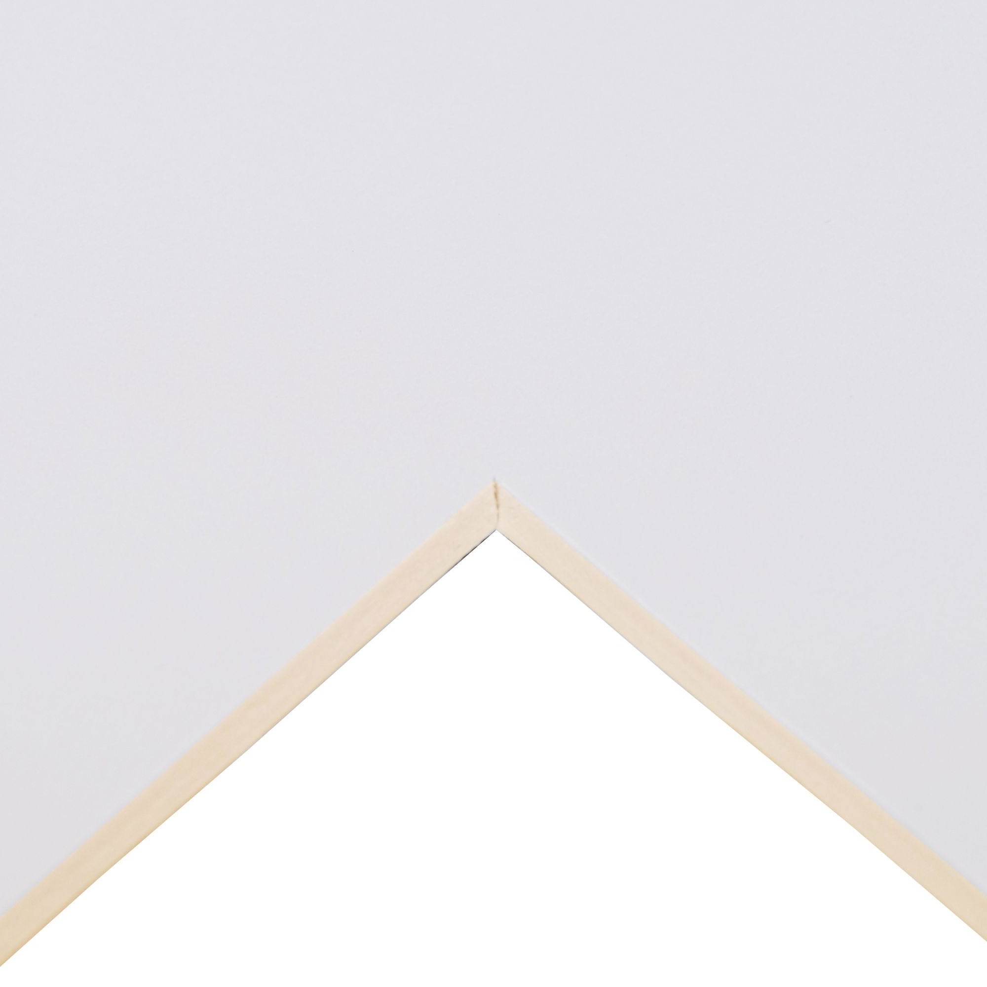 Daler-Rowney Studland Mount Board - Cream Core - A1 - White