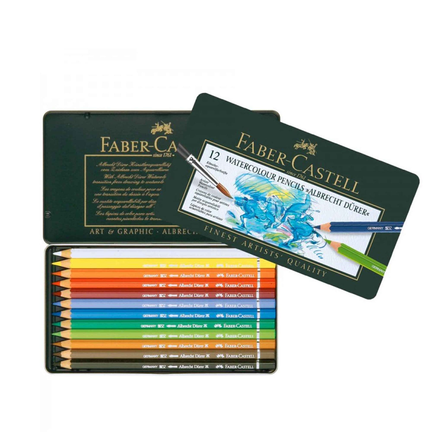 Faber-Castell Albrecht Durer Watercolour Pencil Sets - Set of 12
