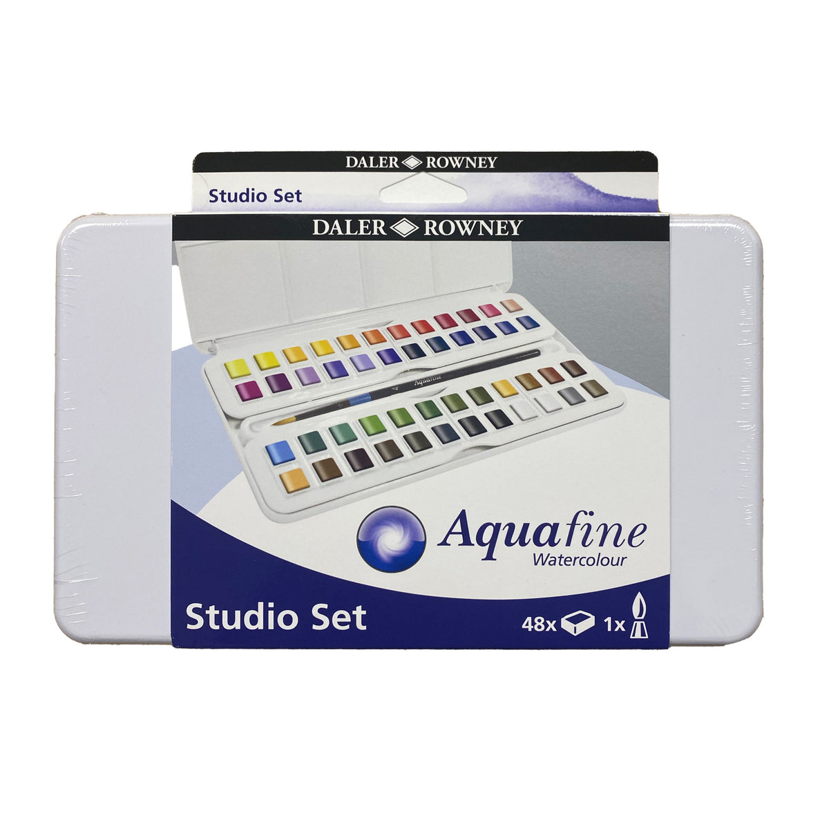 Aquafine Watercolours Studio Set 48 Colours