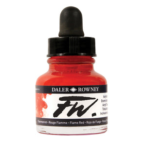 Daler-Rowney FW Artists Ink Individual Colours - 29.5ml Bottles