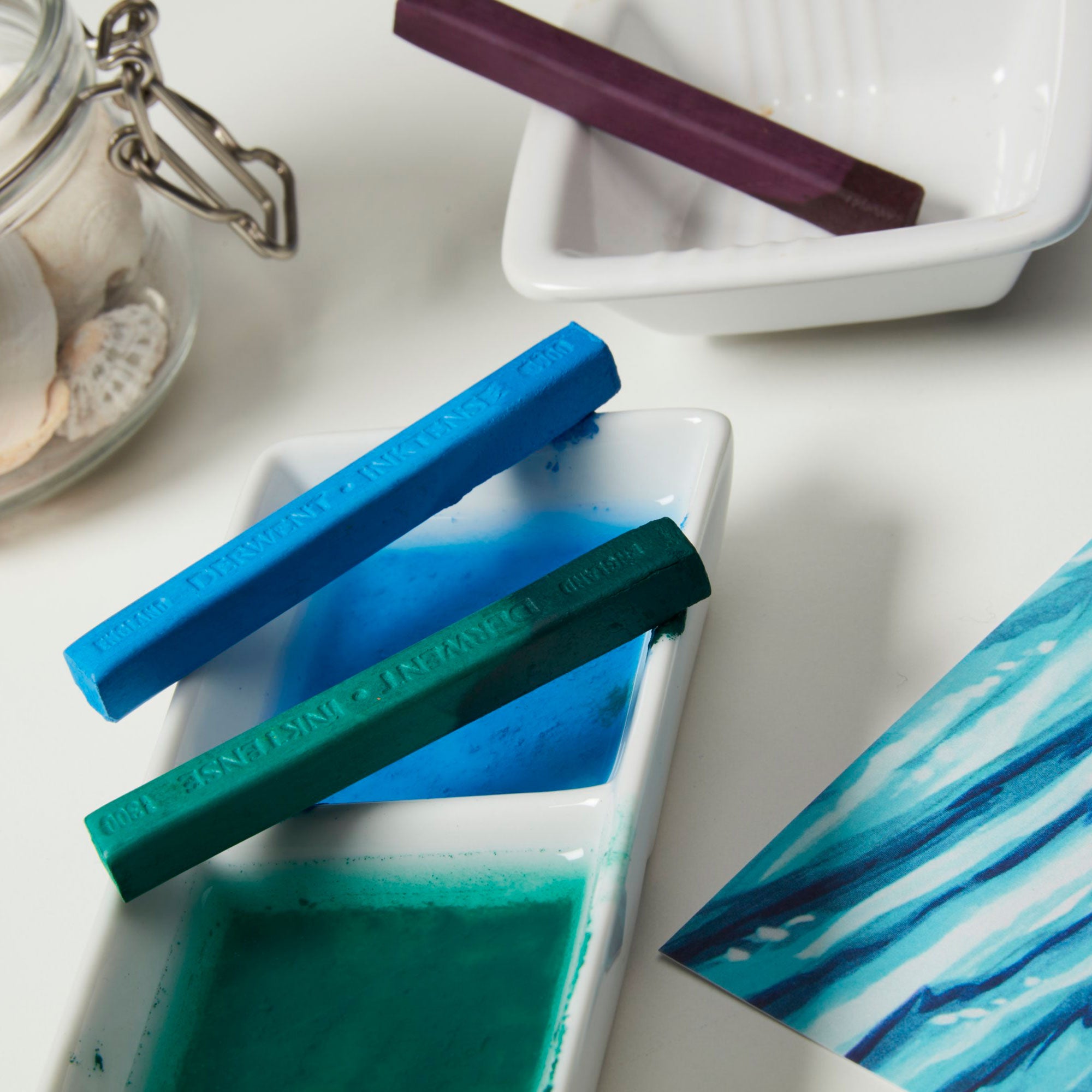 Derwent Inktense Individual Blocks Mood Image