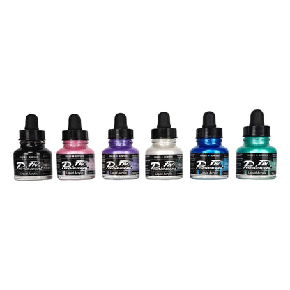 Daler-Rowney FW Pearlescent Inks Set