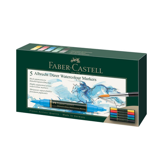 Faber-Castell Albrecht Dürer Watercolour Markers - Set of 5 