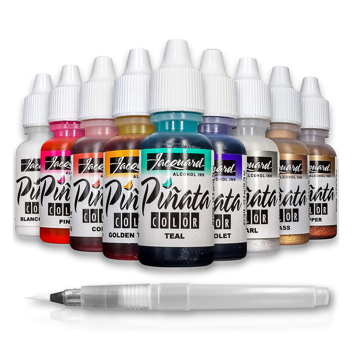 Piñata Alcohol Ink - Set of 9 - 0.5oz (14ml) - Exciter Set of 9 ...