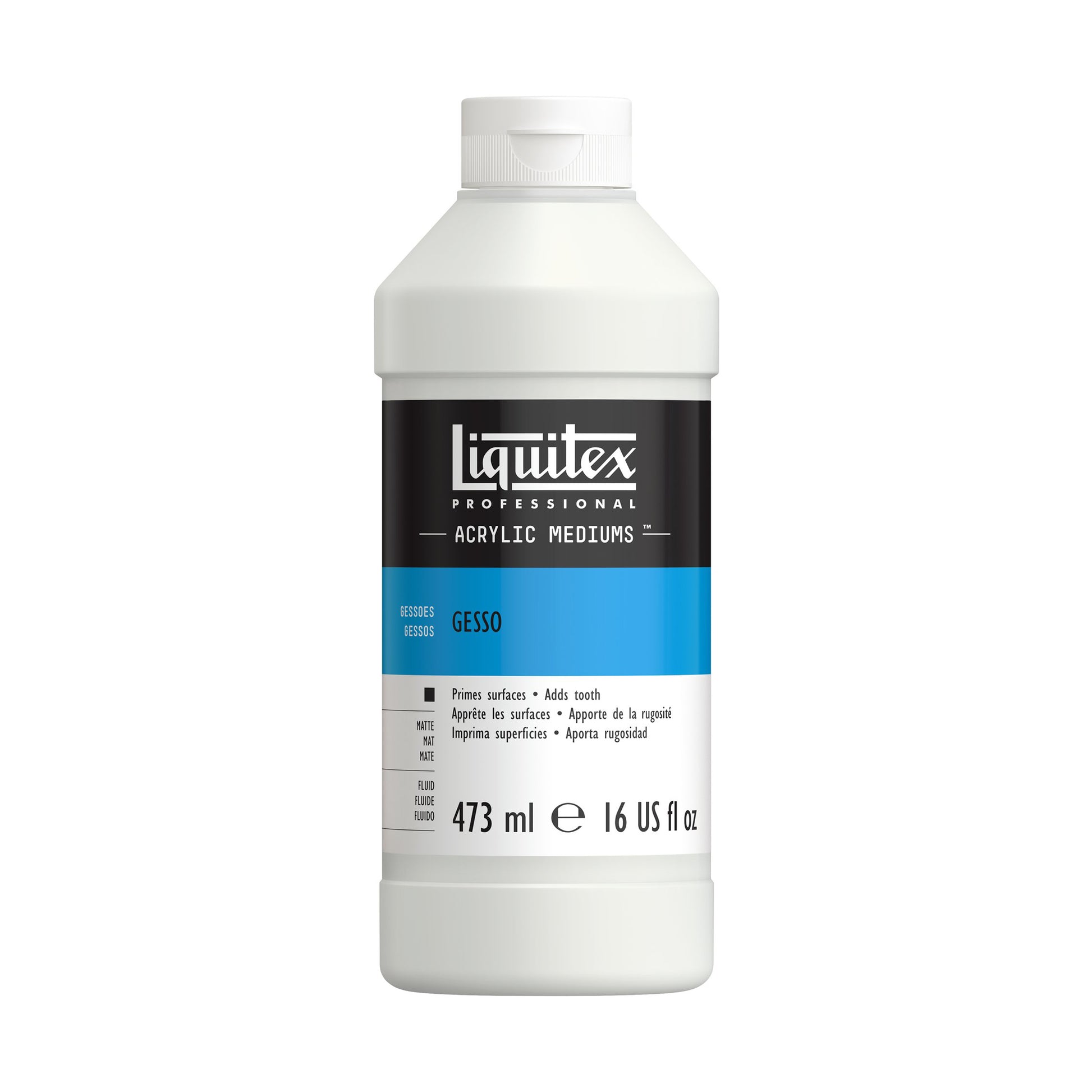 Liquitex Professional White Gesso Primer - 473ml