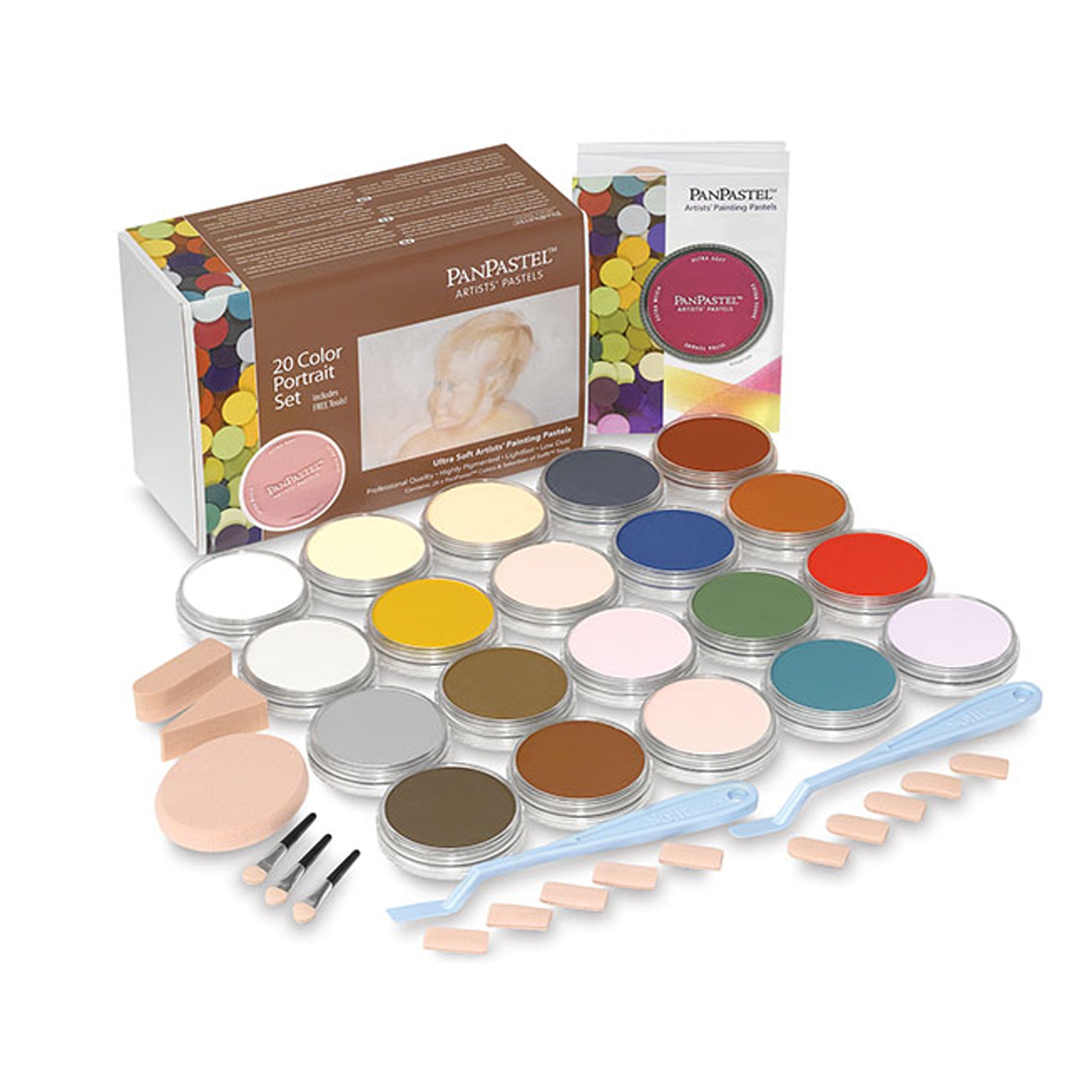 PanPastel Set - Portrait - 20 Colours