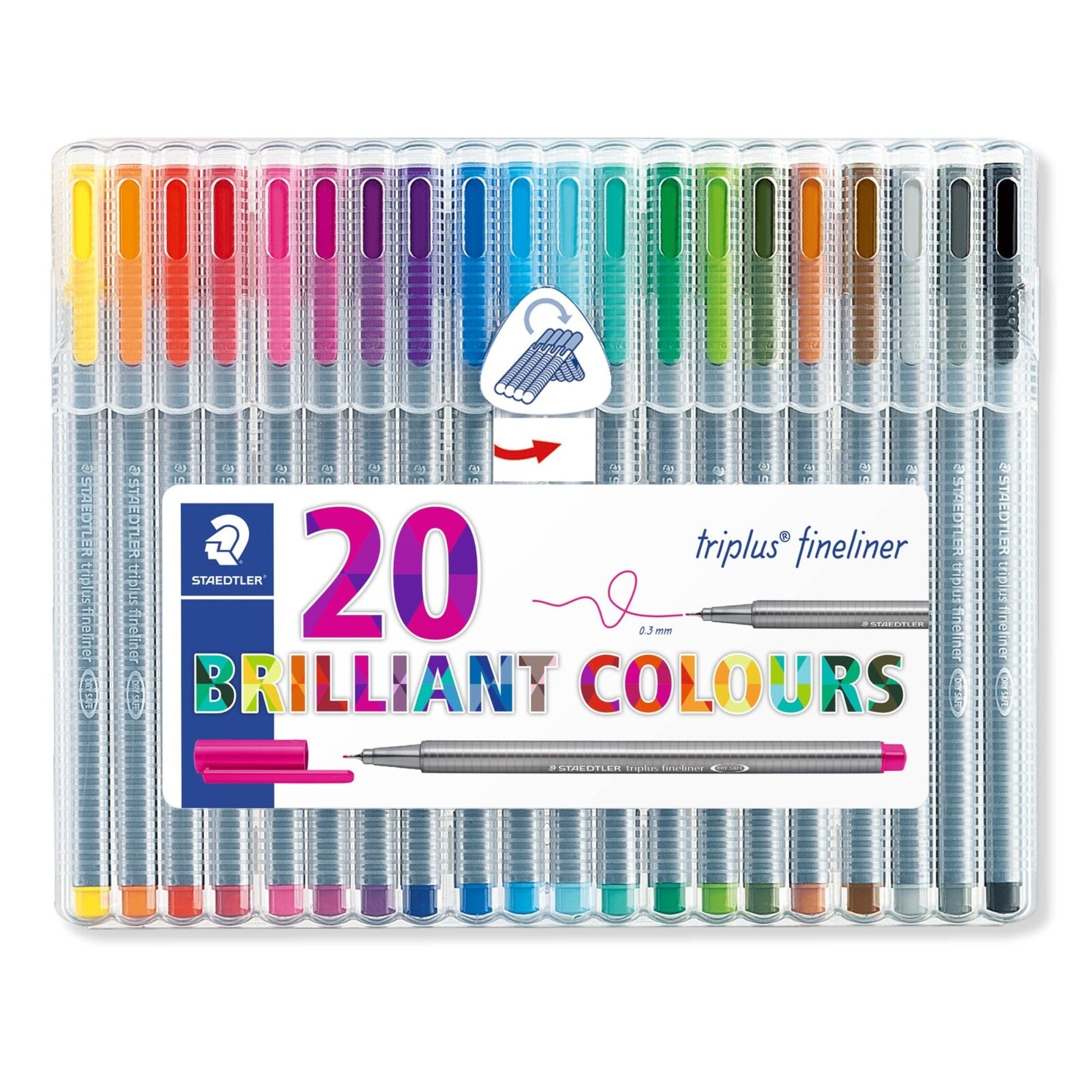 Sets of Triplus Fineliners 0.3mm