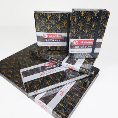 Talens Art Creation Sketch Books - 80 Pages - 140gsm (90Ibs) - Art Deco - Full Collection in all sizes