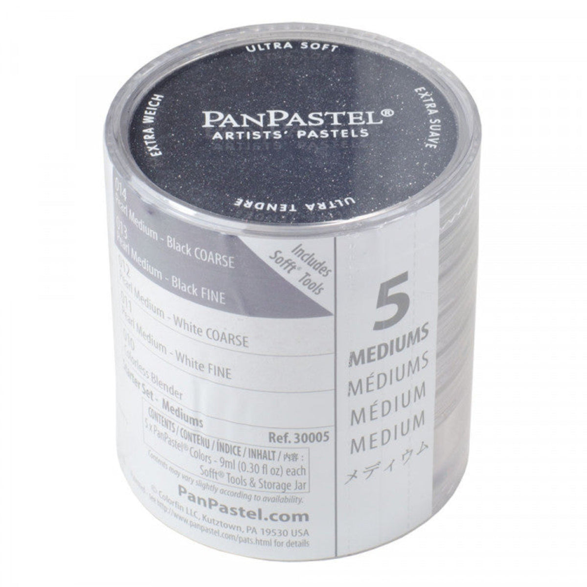 Pan Pastel Mediums - Set of 5