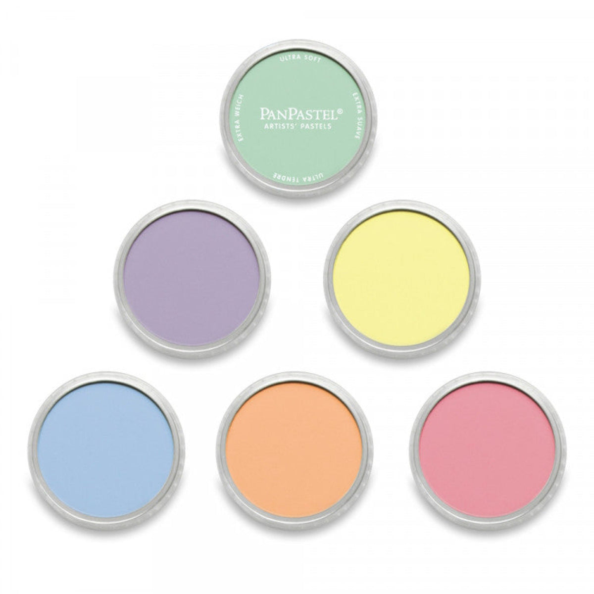 Pan Pastel Pearlescent Colours  - Set of 6