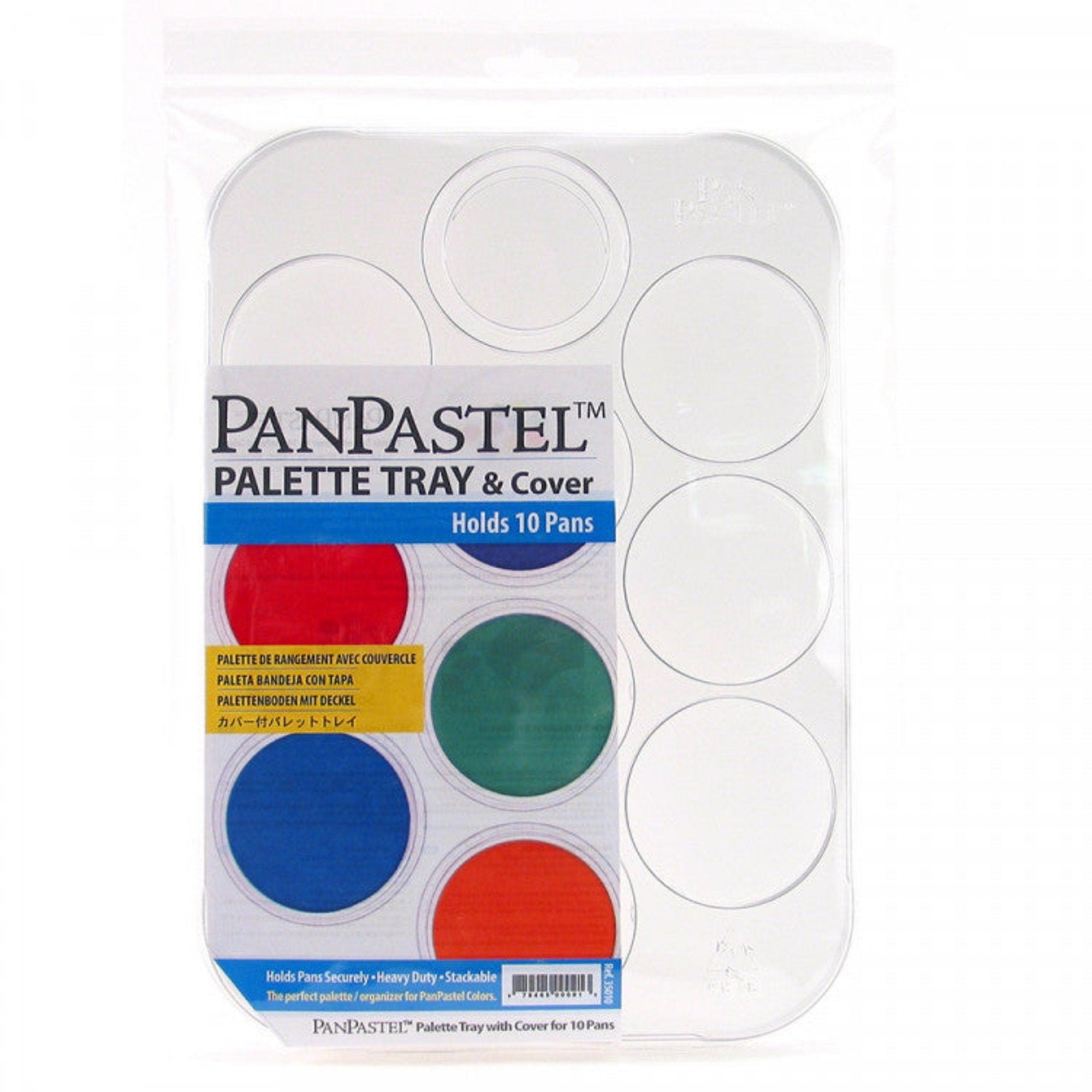 Pan Pastel - Palette/Tray with Lid - Holds 10 Colours