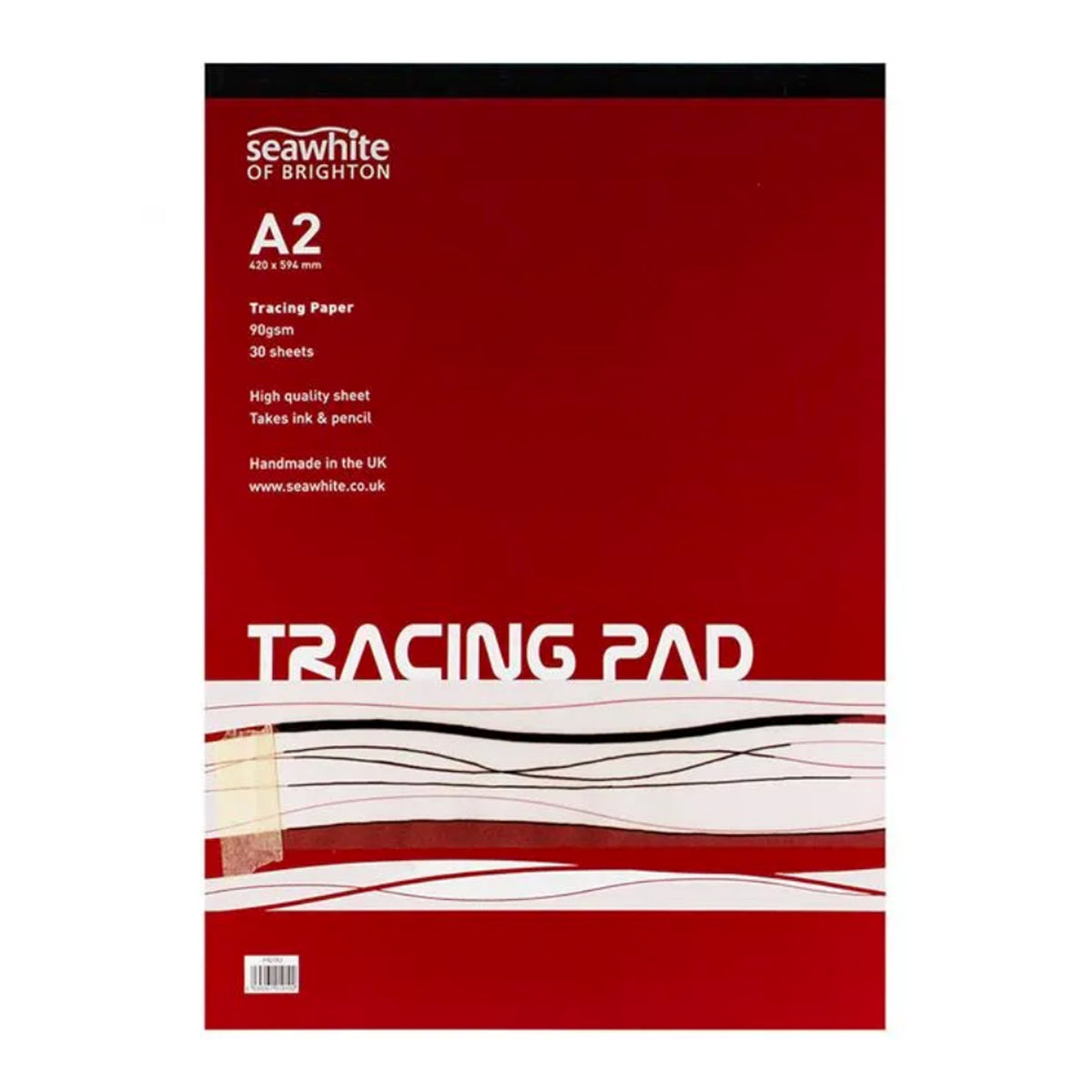 Seawhite Tracing Paper Pad 90gsm 30 Sheets