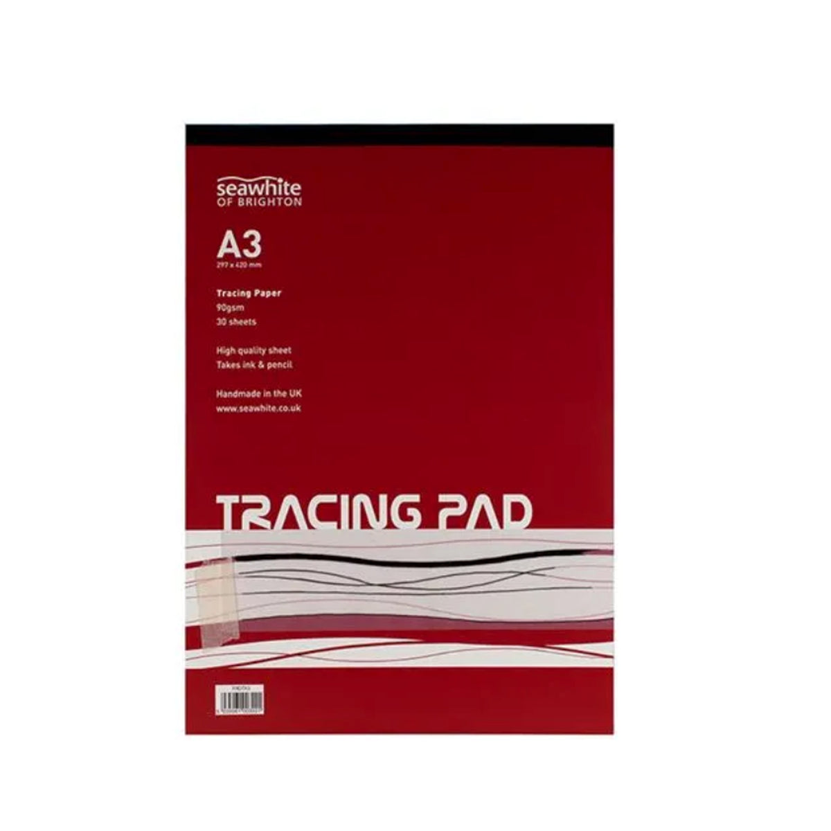 Seawhite Tracing Paper Pad 90gsm 30 Sheets