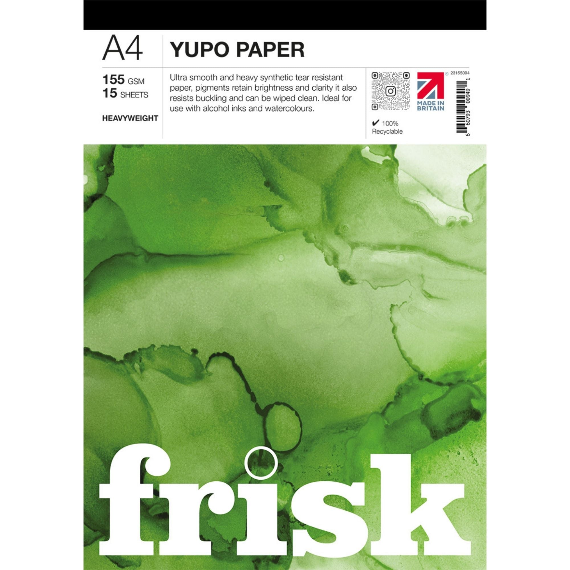 Frisk Yupo Paper Pad - A4
