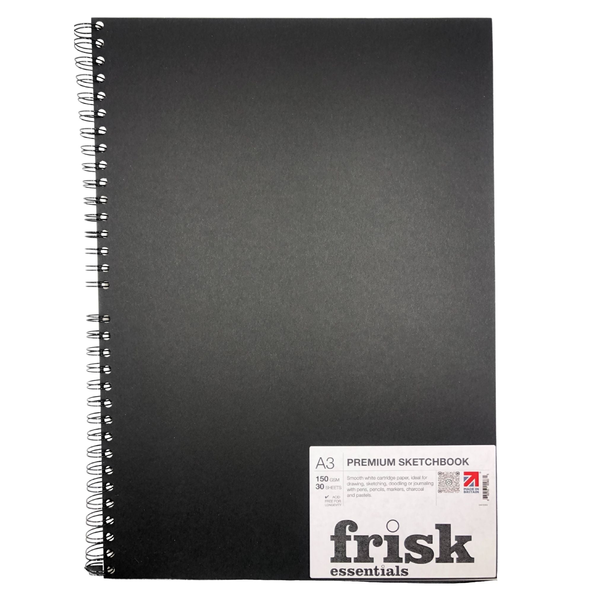 Frisk Essentials Premium Wiro Sketchbooks - A3
