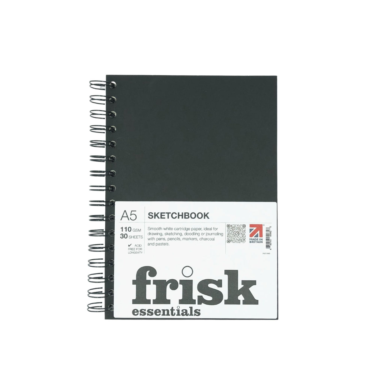 Frisk Essentials Value Wiro Sketchbooks - A5