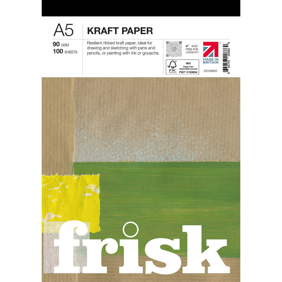 Frisk Kraft Paper Pad - A5