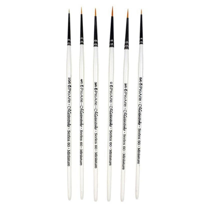 Pro Arte Masterstroke Miniature Brushes - Set of 6