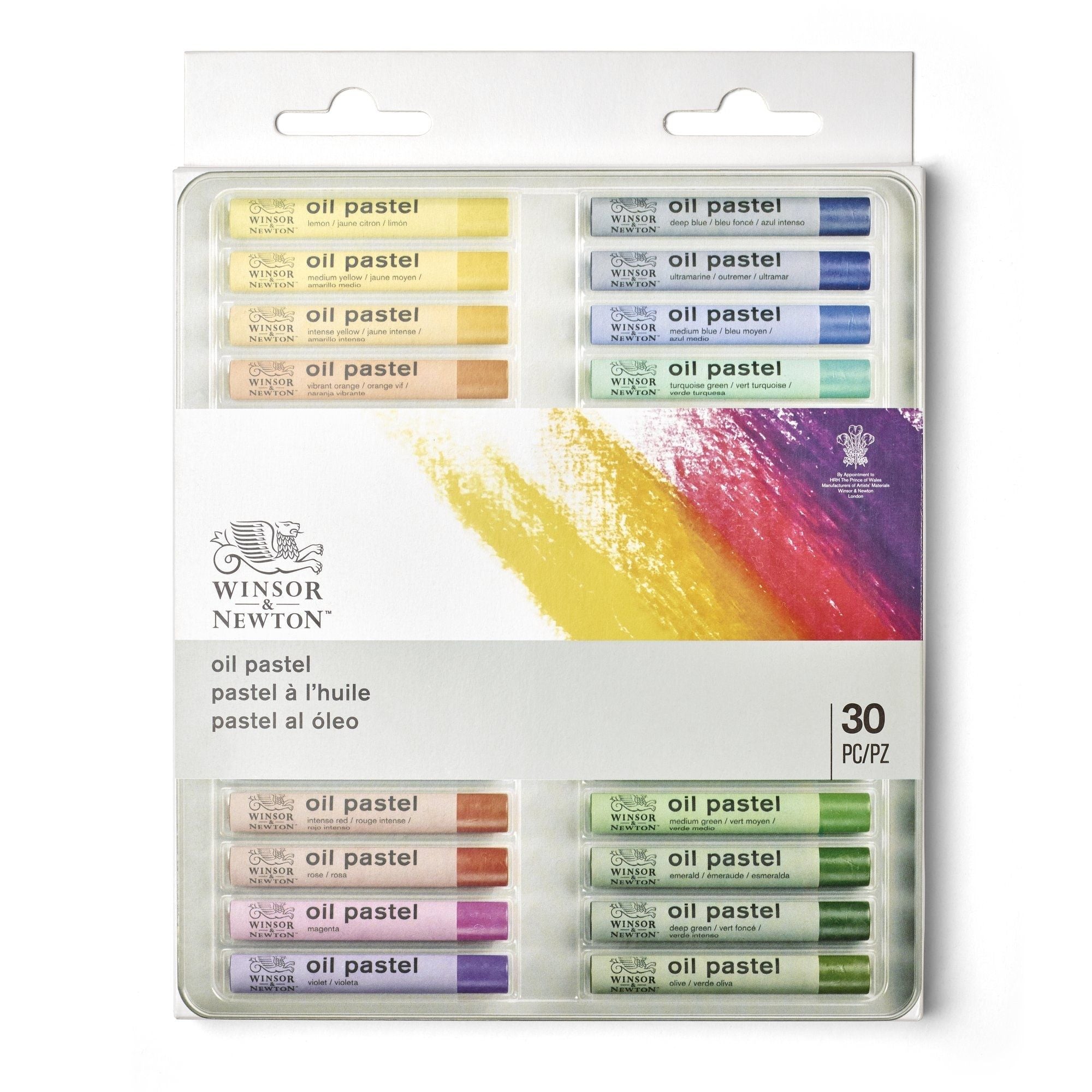 Winsor & Newton Oil Pastels - Set of 30