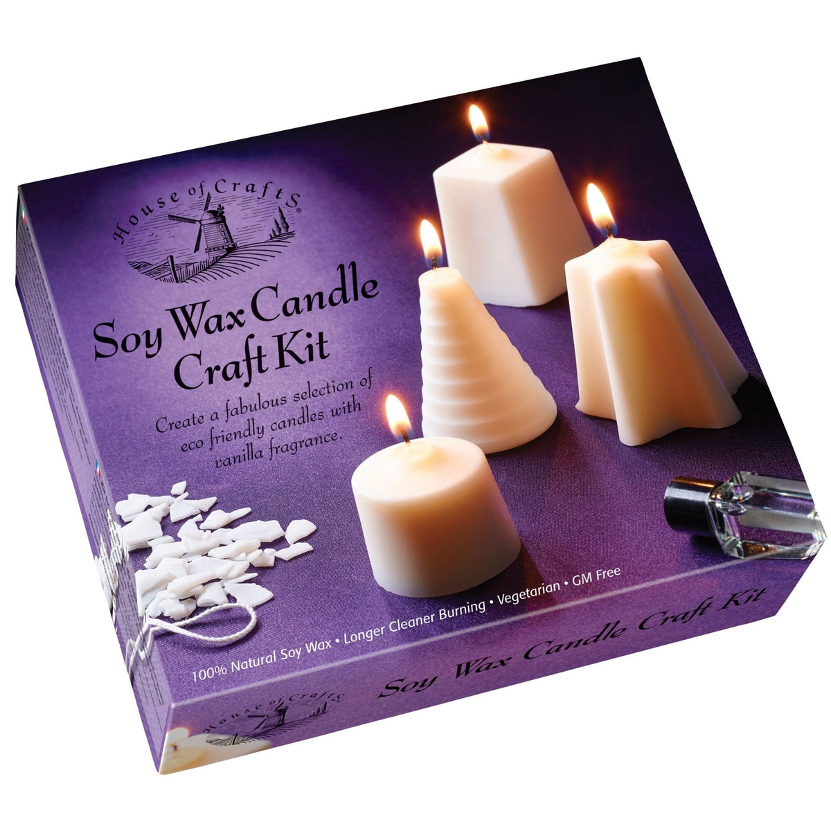 Soy Wax Candle Craft Kit Box