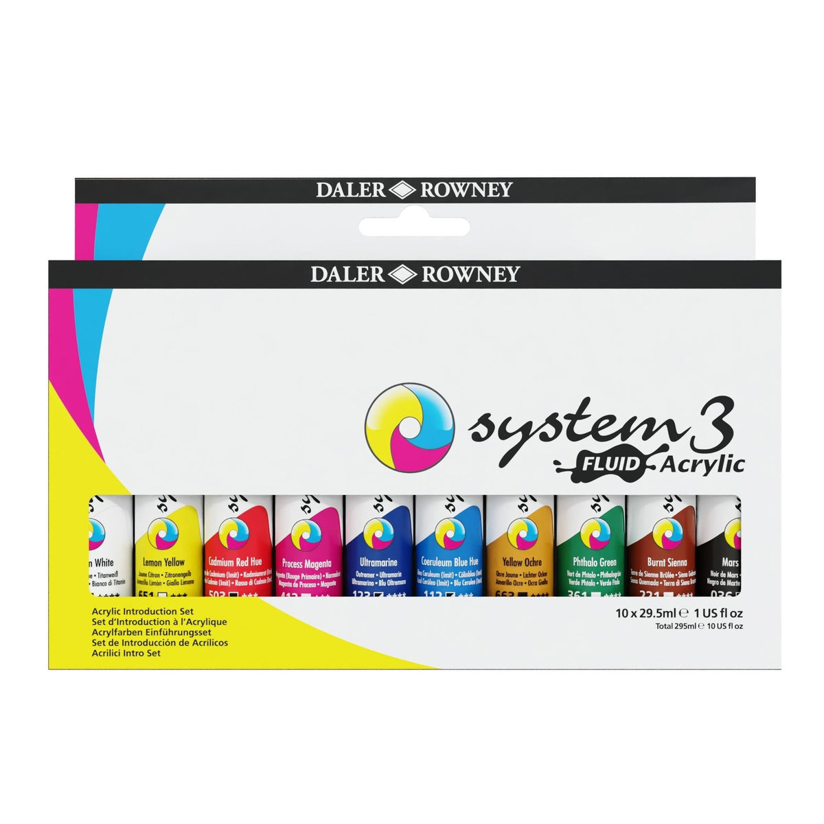 System3 Fluid Acrylics Introduction Set 10 x