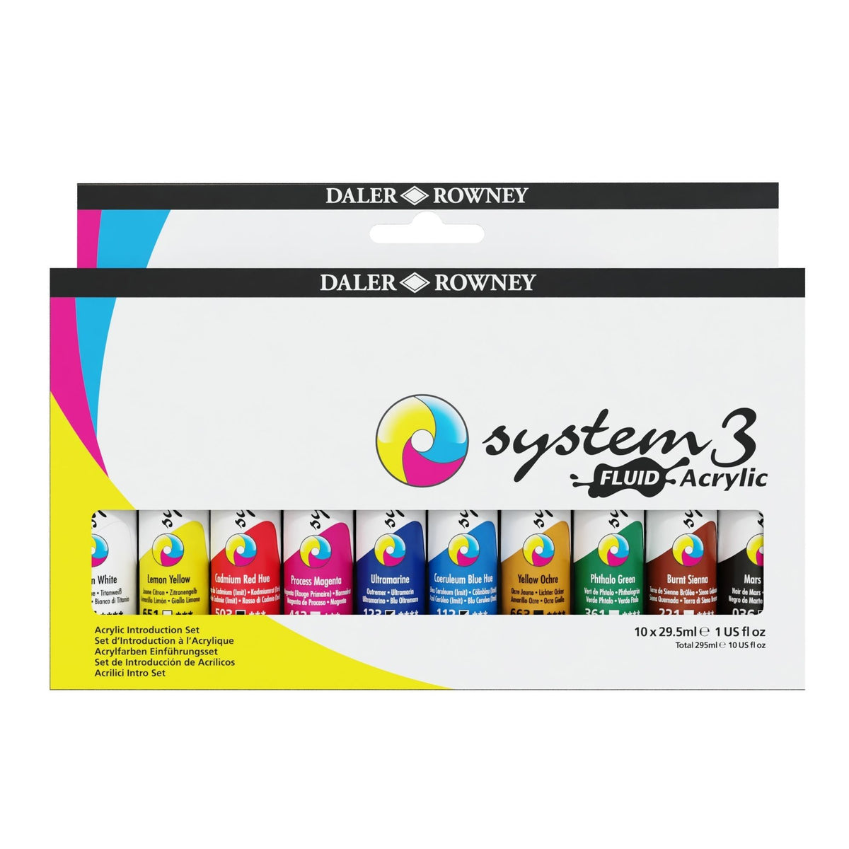 Daler-Rowney System3 Fluid Acrylic Introduction Set