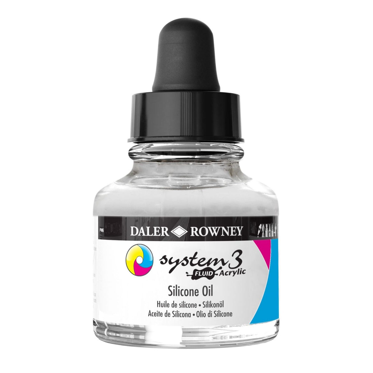 Daler-Rowney System3 Fluid Acrylic Silicone Oil - 29.5ml