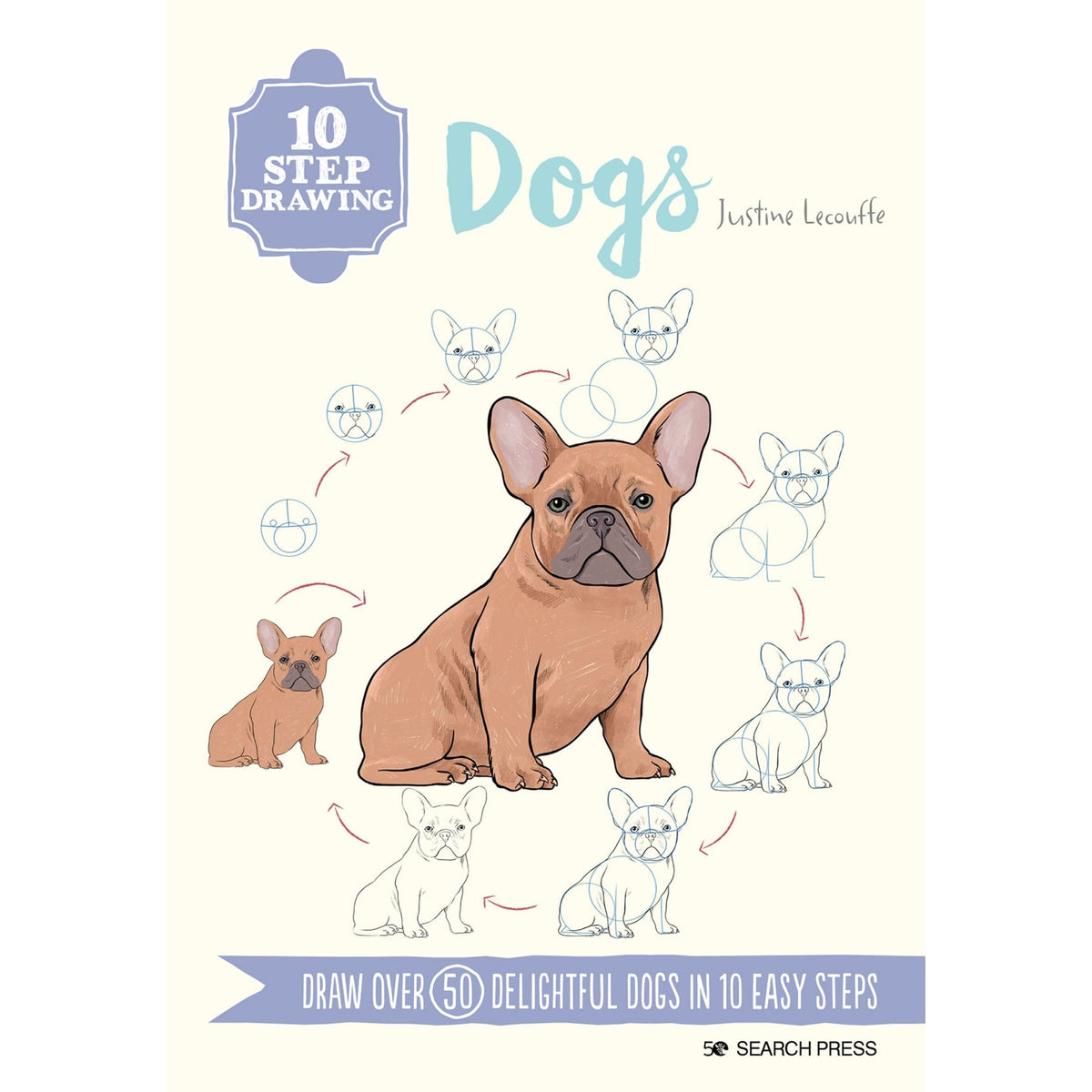 10 Step Drawing Dogs