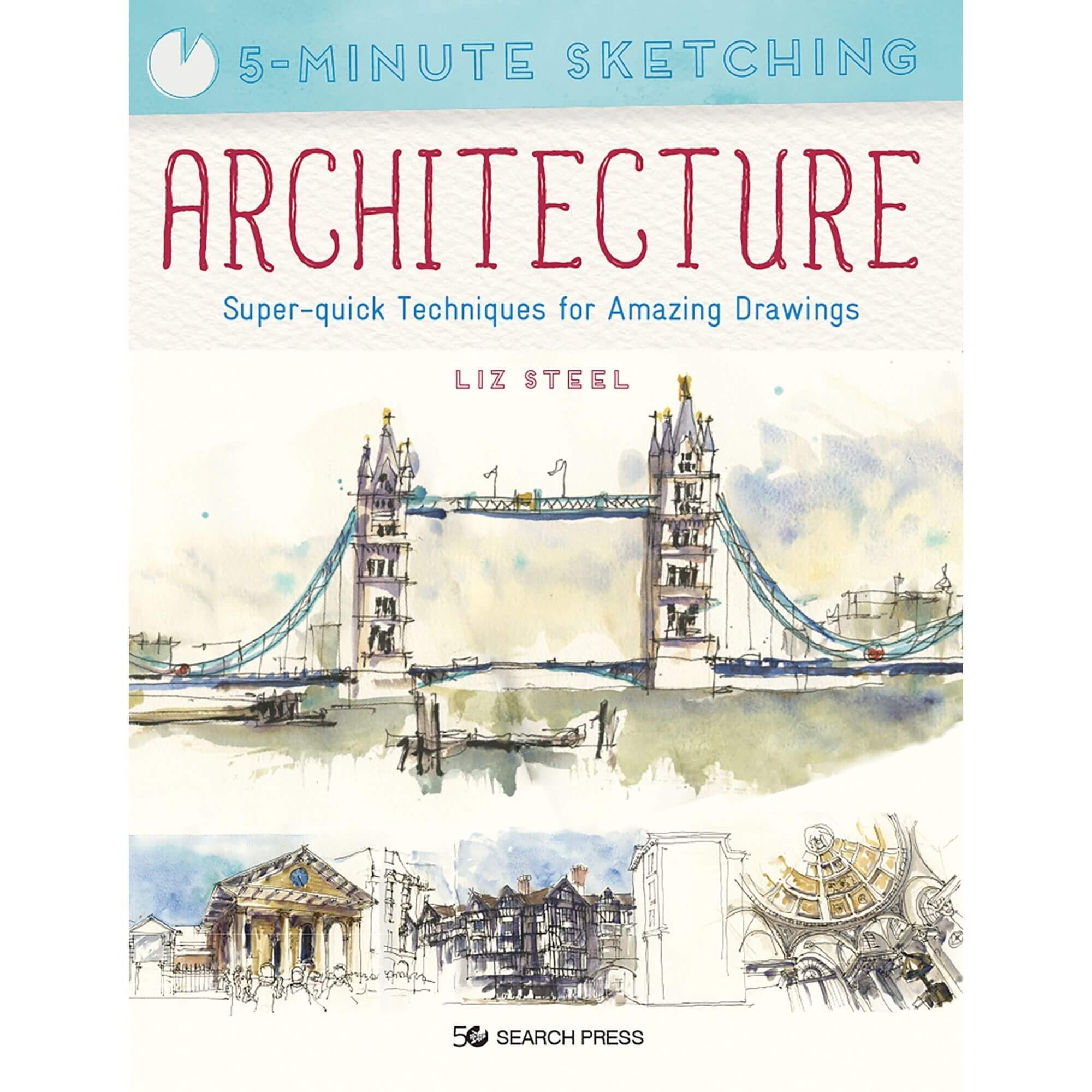 5-Minute Sketching: Architecture Book Cover