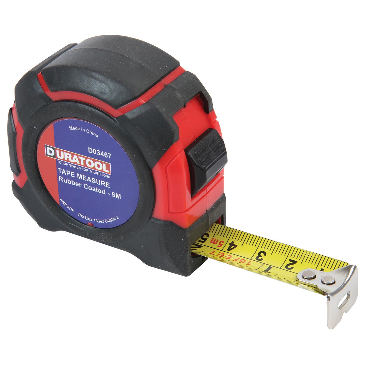 Duratool Measuring Tape - 5m/16ft
