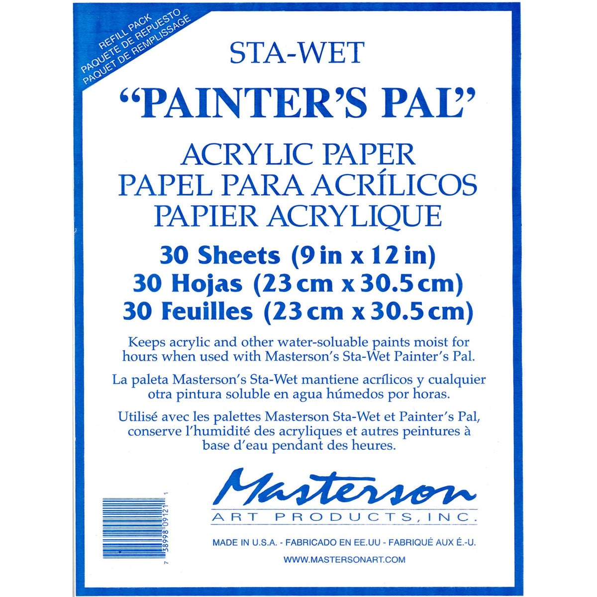 Masterson Sta-Wet Painter&#39;s Pal Refill