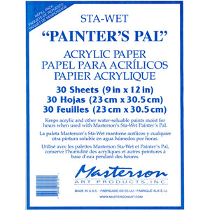 Masterson Sta-Wet Painter's Pal Palette Kit
