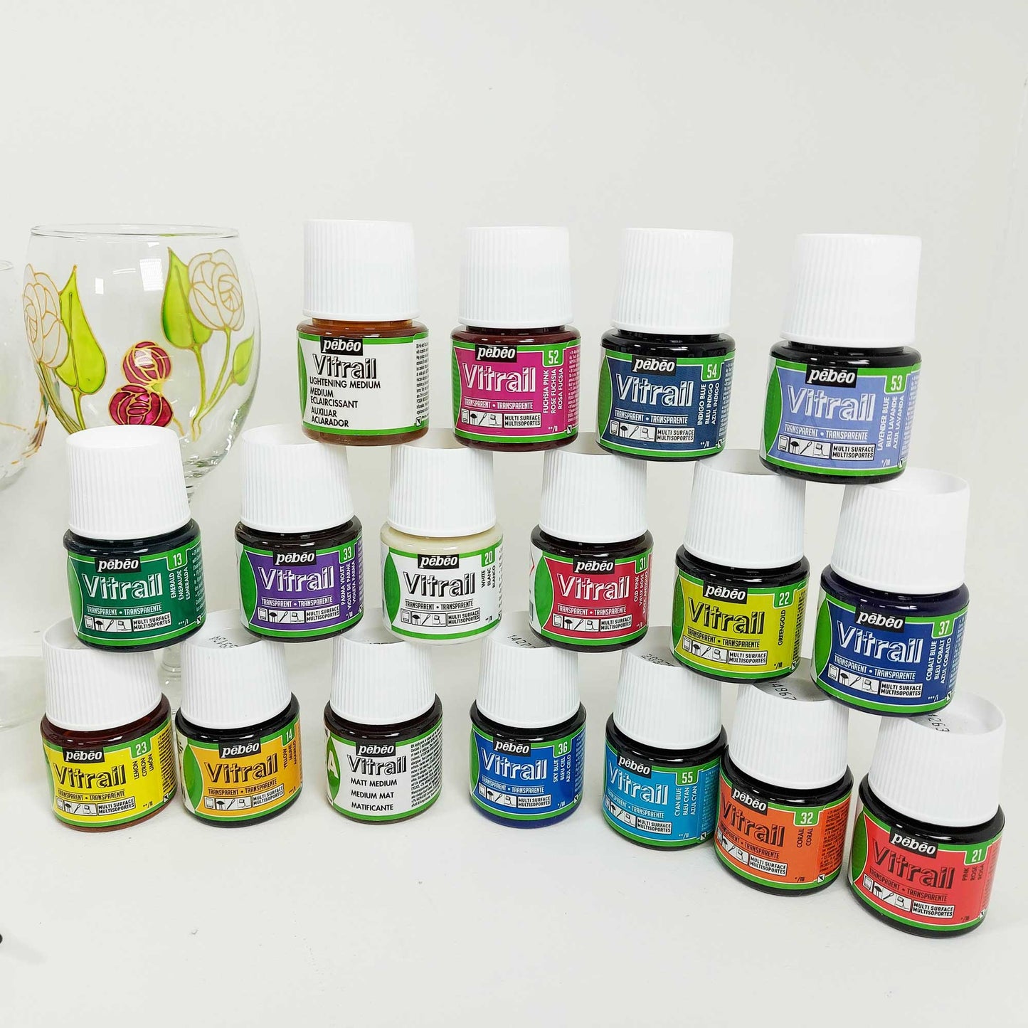 Pebeo Vitrail Glass Paint Collection