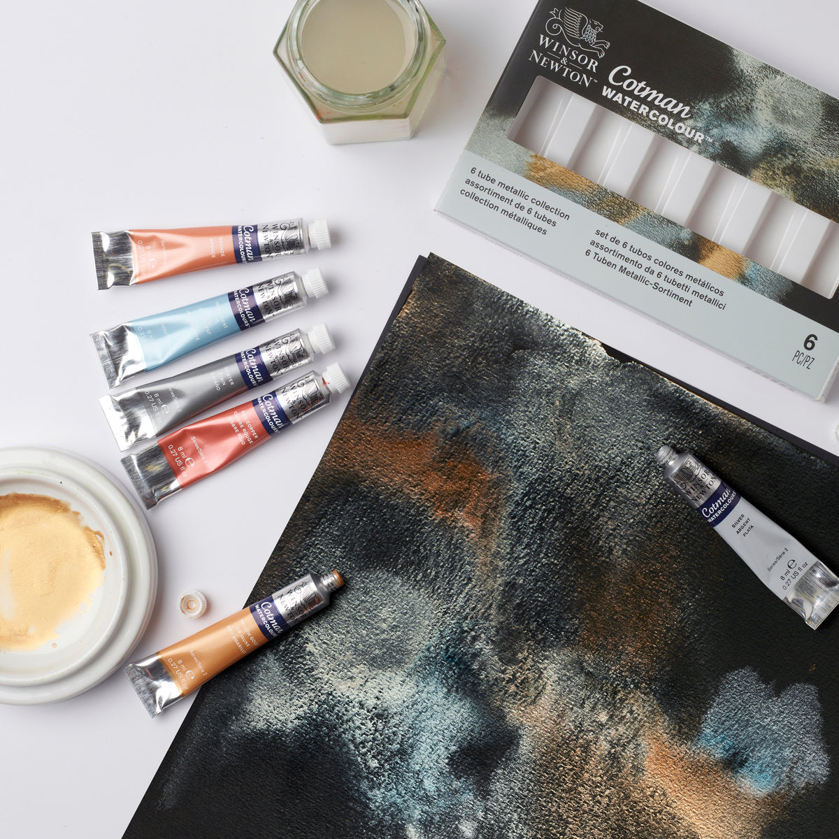 Tuýp lẻ] Màu nước Winsor&newton Cotman 8ml