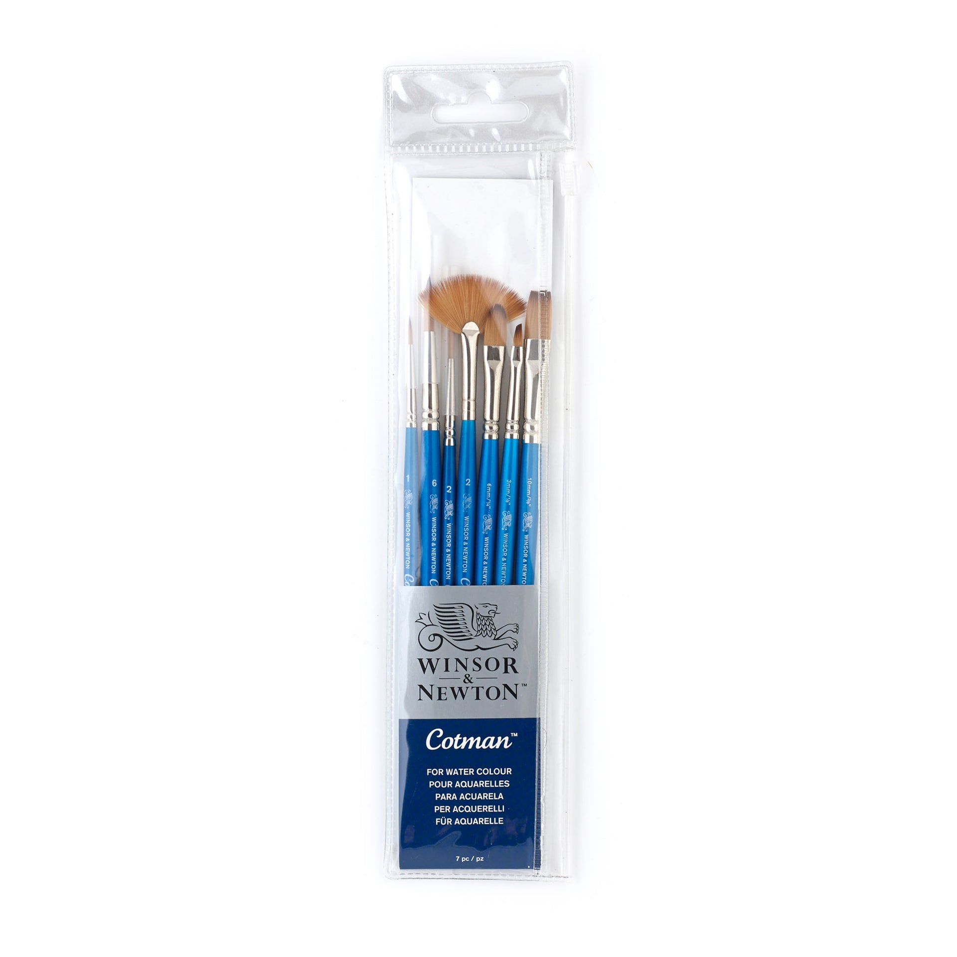 & Cotman Watercolour Brushes Set 7