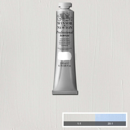 Winsor & Newton Professional Acrylic - Titanium White - 200ml