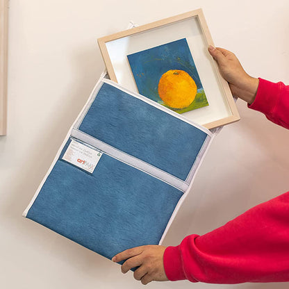 ARTPAKK- Protective Artbag for Art Works and Frames with example painting