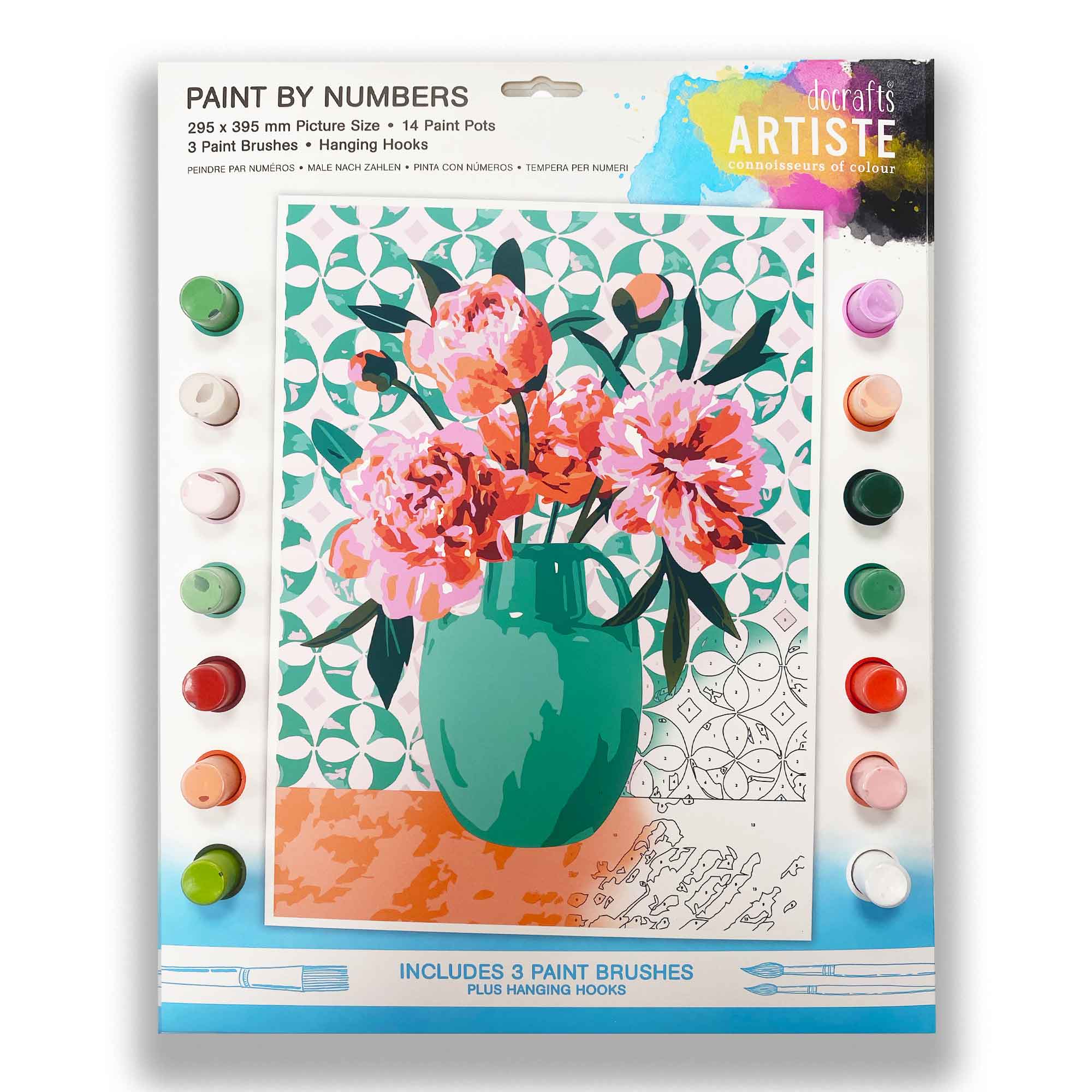 Tabletop Art Easel - Paint by numbers UK