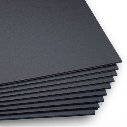 Daler-Rowney Studland Mount Board Black Core A1 Closeup