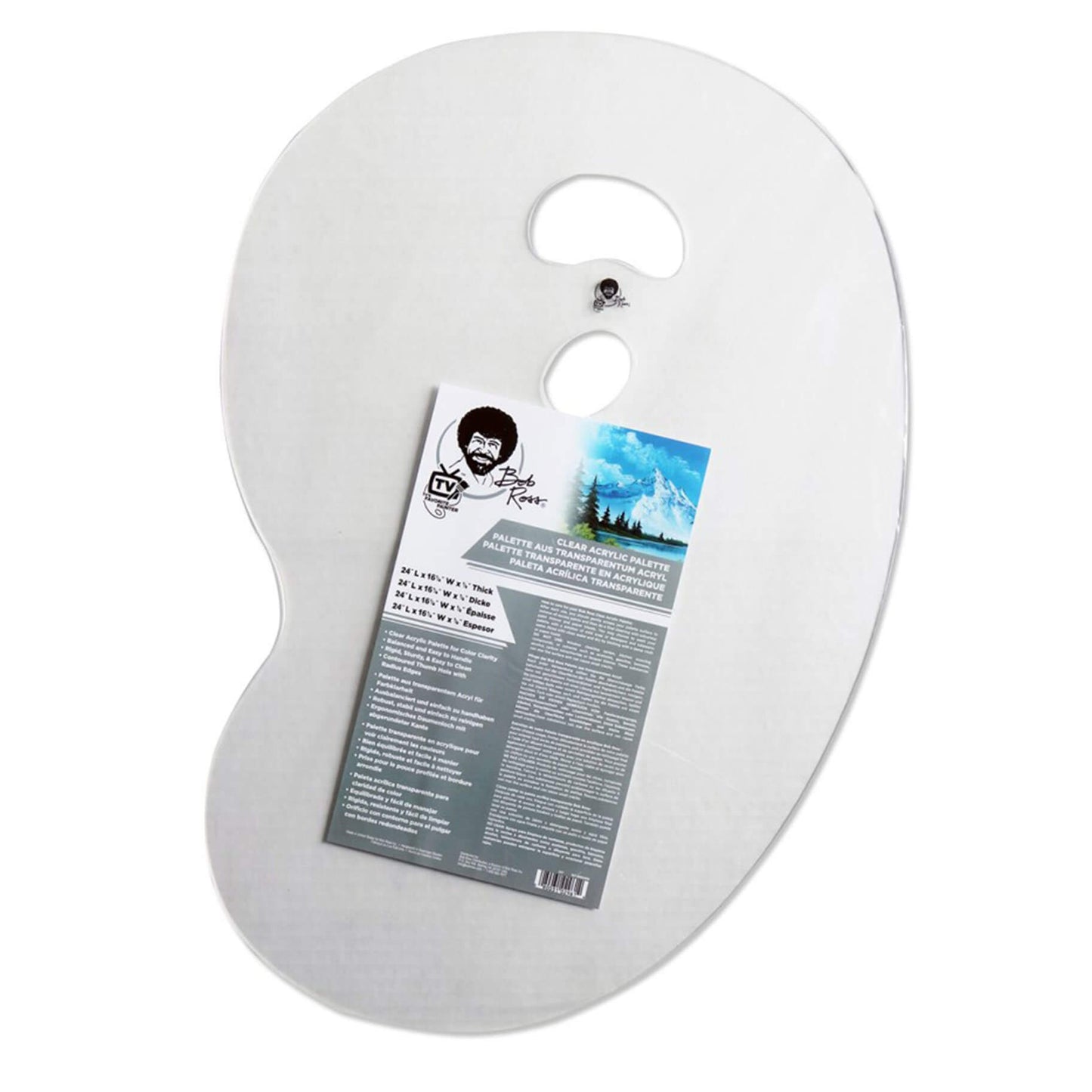 Bob Ross Clear Acrylic Palette